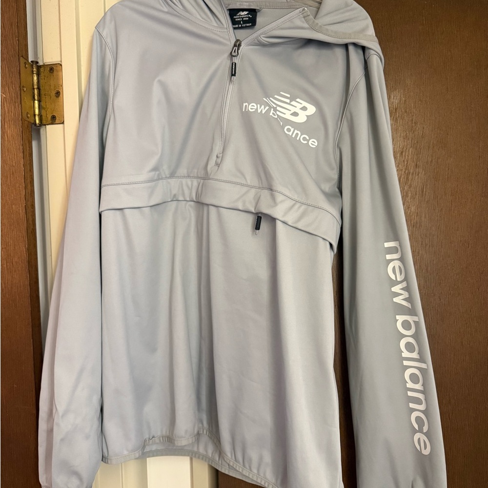 New Balance Light Gray Pullover